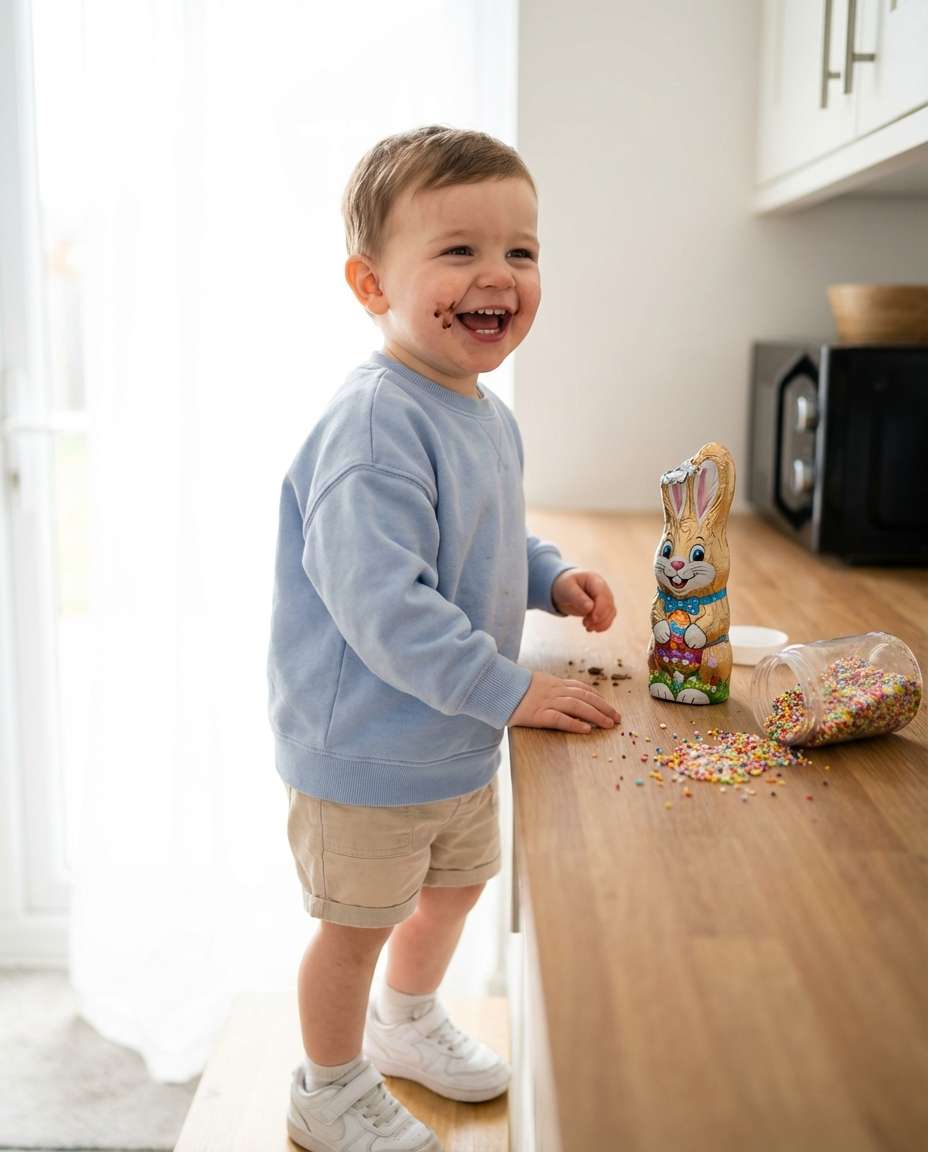 chocolate smudge moment photo