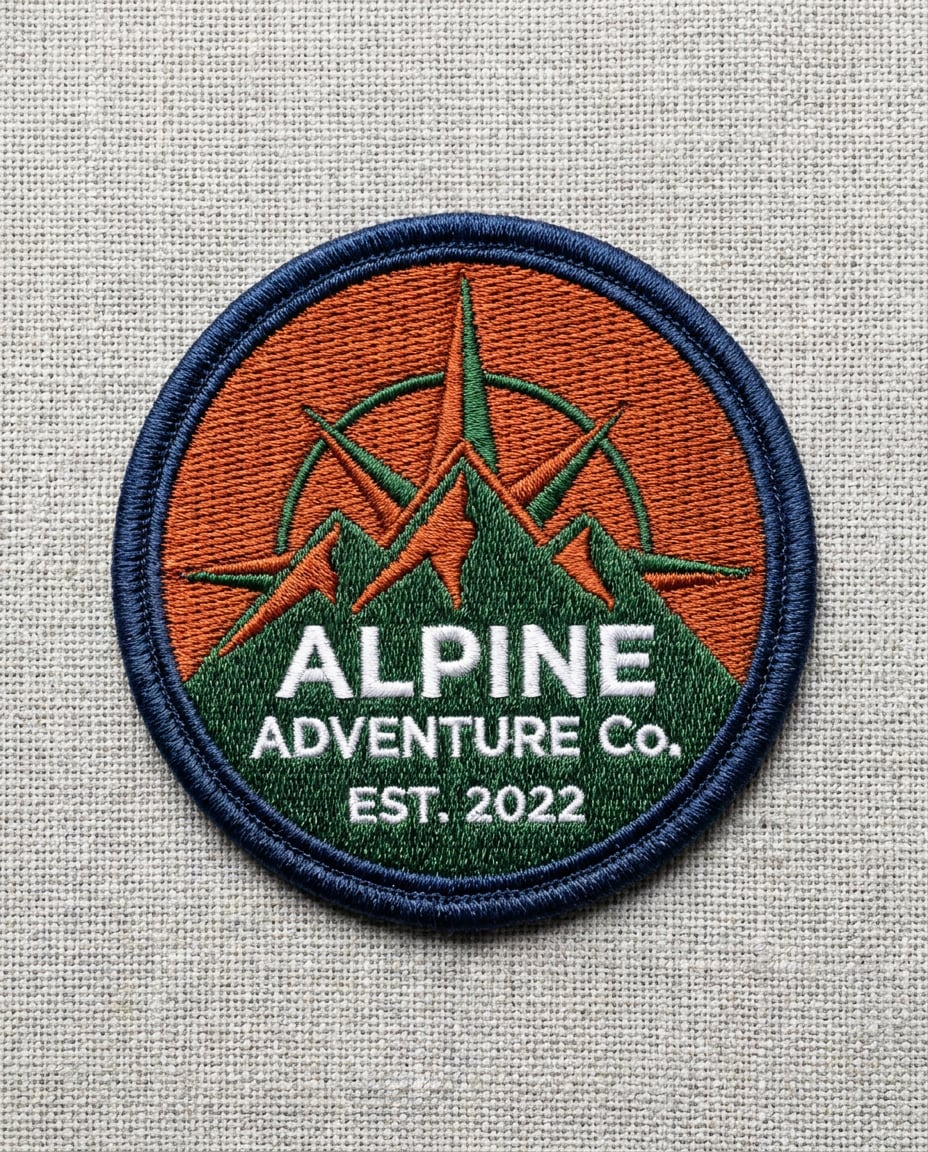 bold logo patch photo