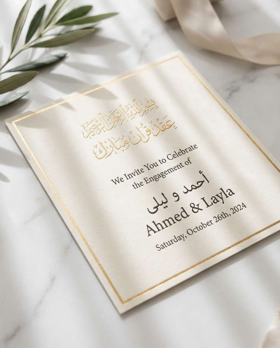 arabic calligraphy accent photo