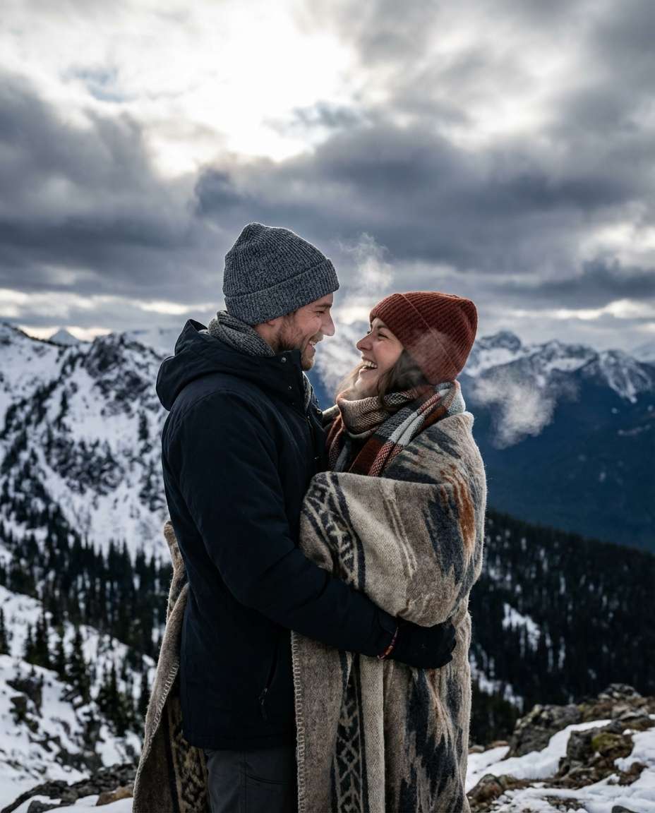 snowy mountain promise photo