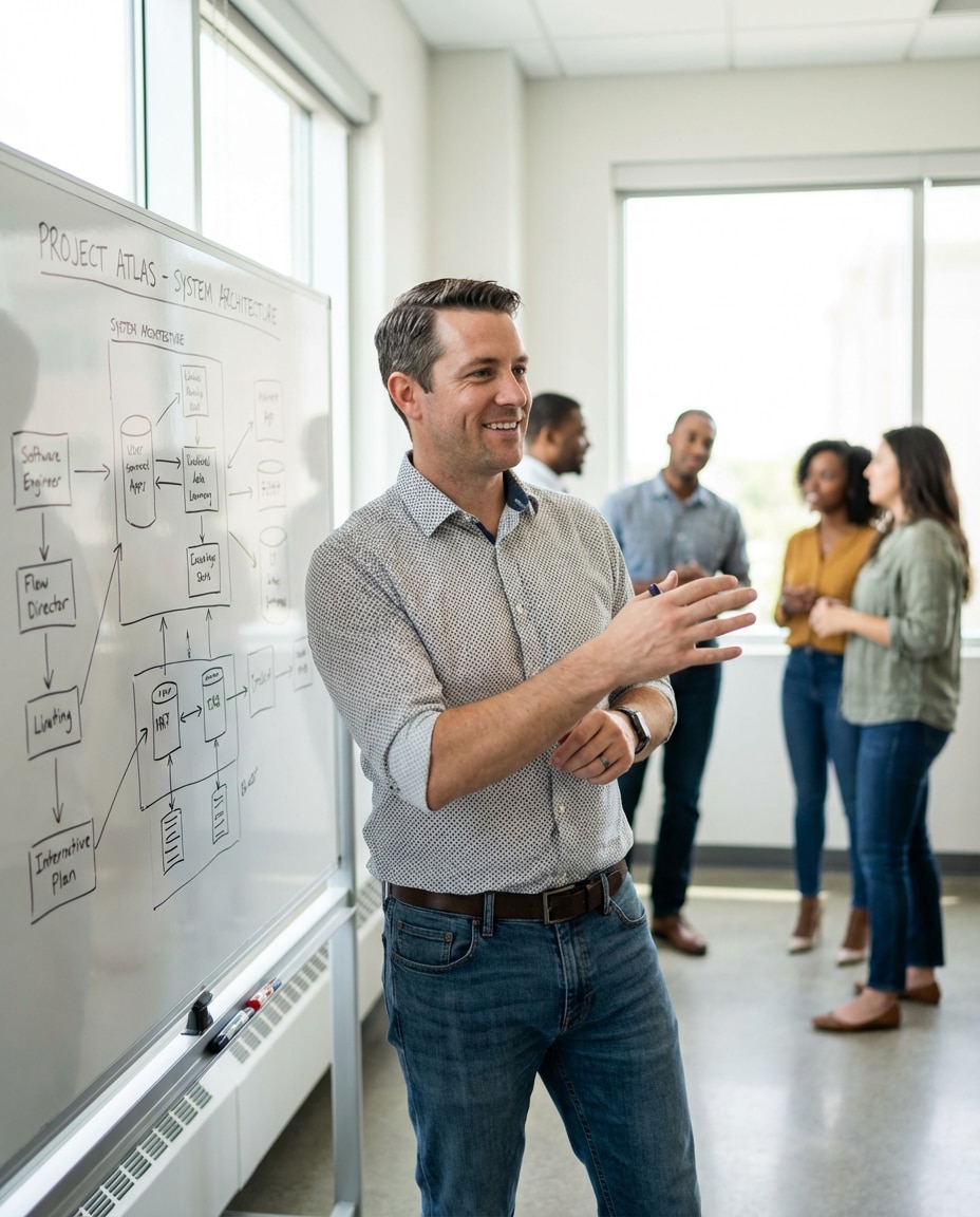 whiteboard sprint lead photo