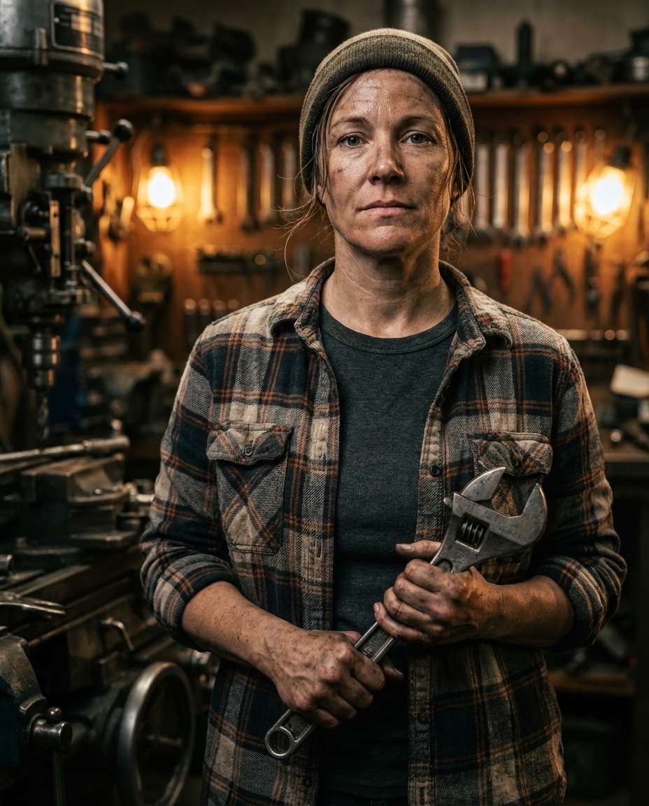 mechanical workshop grit photo