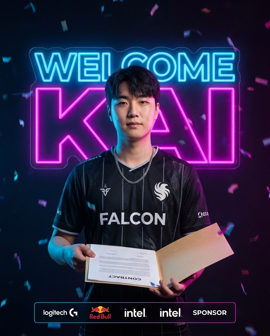 streamer team announcement photo