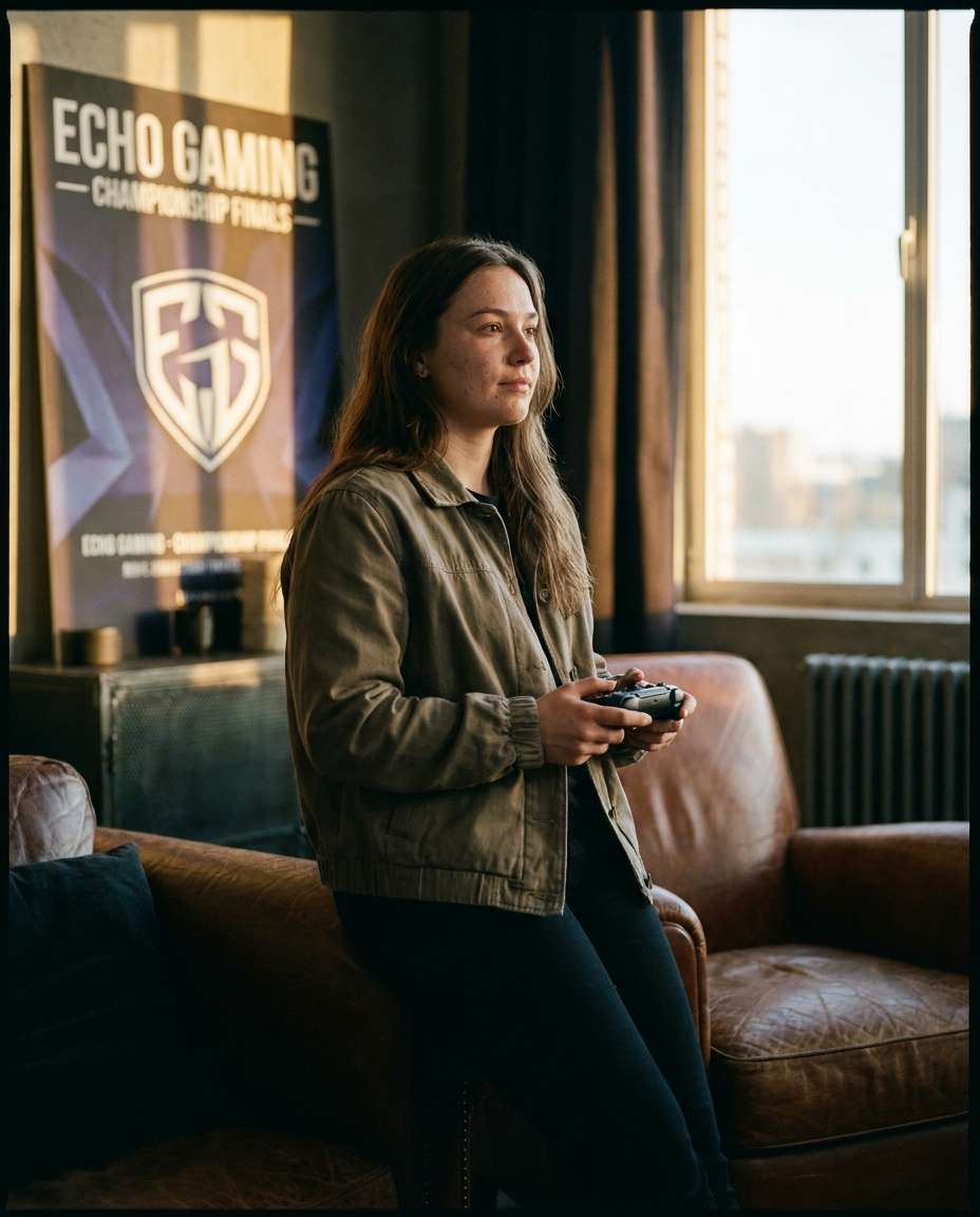 golden hour portrait photo