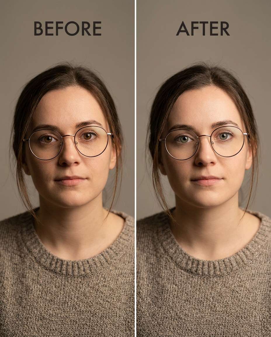 keep glasses reflections photo