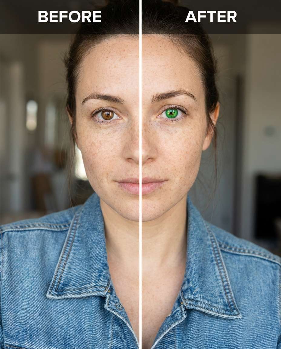 keep freckles untouched photo