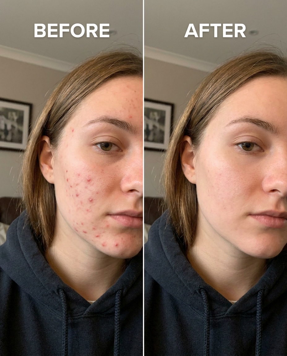 acne spot cleanup photo