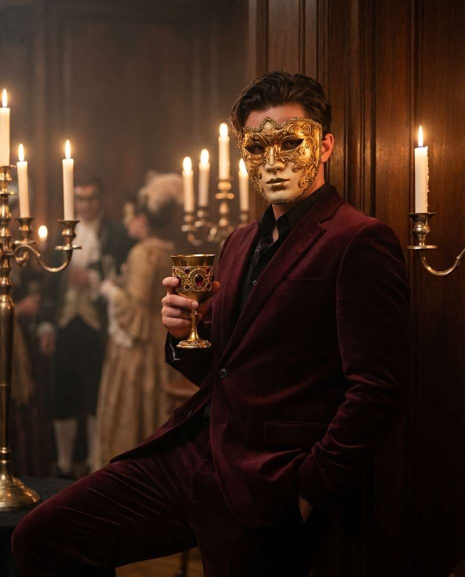 masked masquerade photo