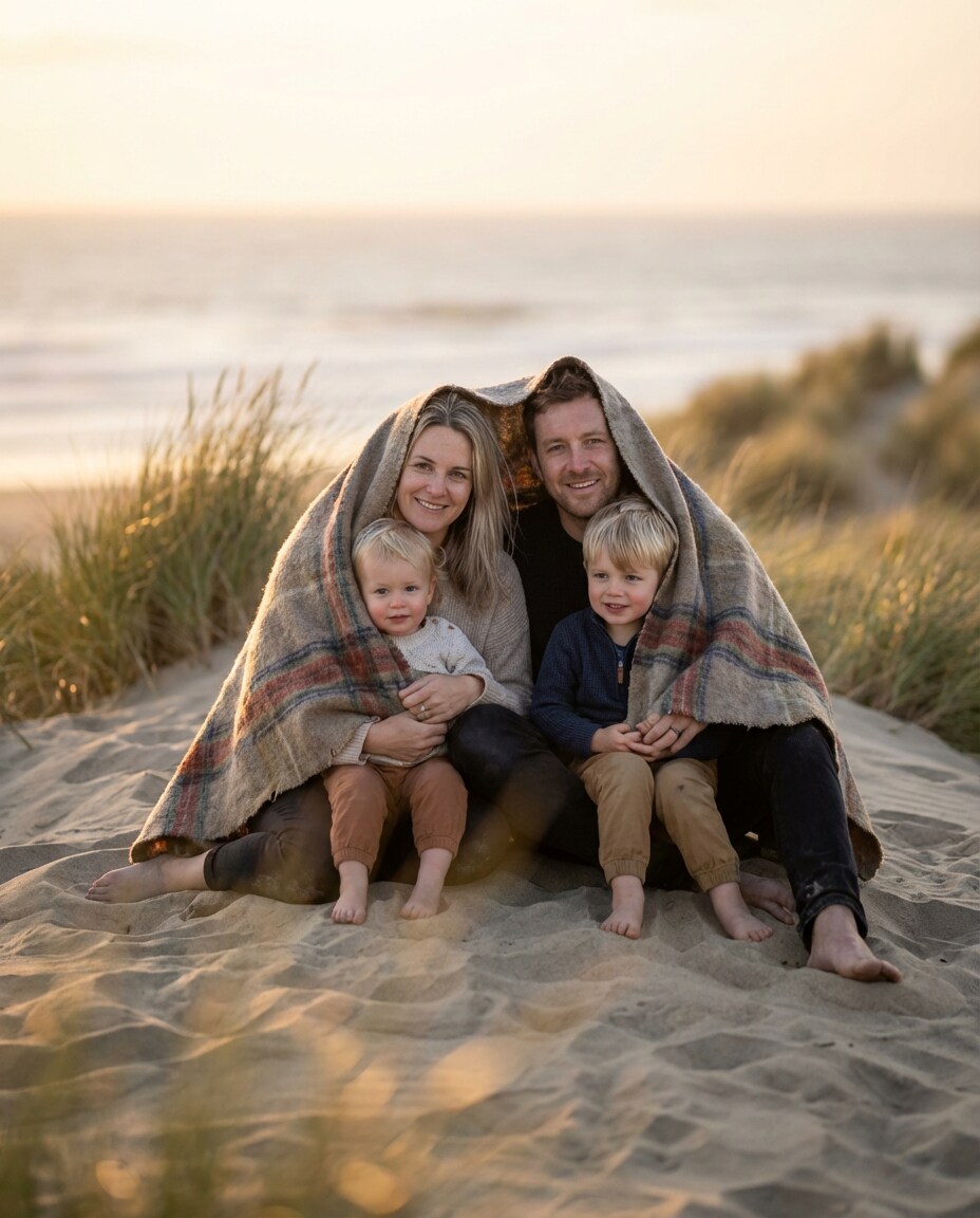 dune sunset embrace photo