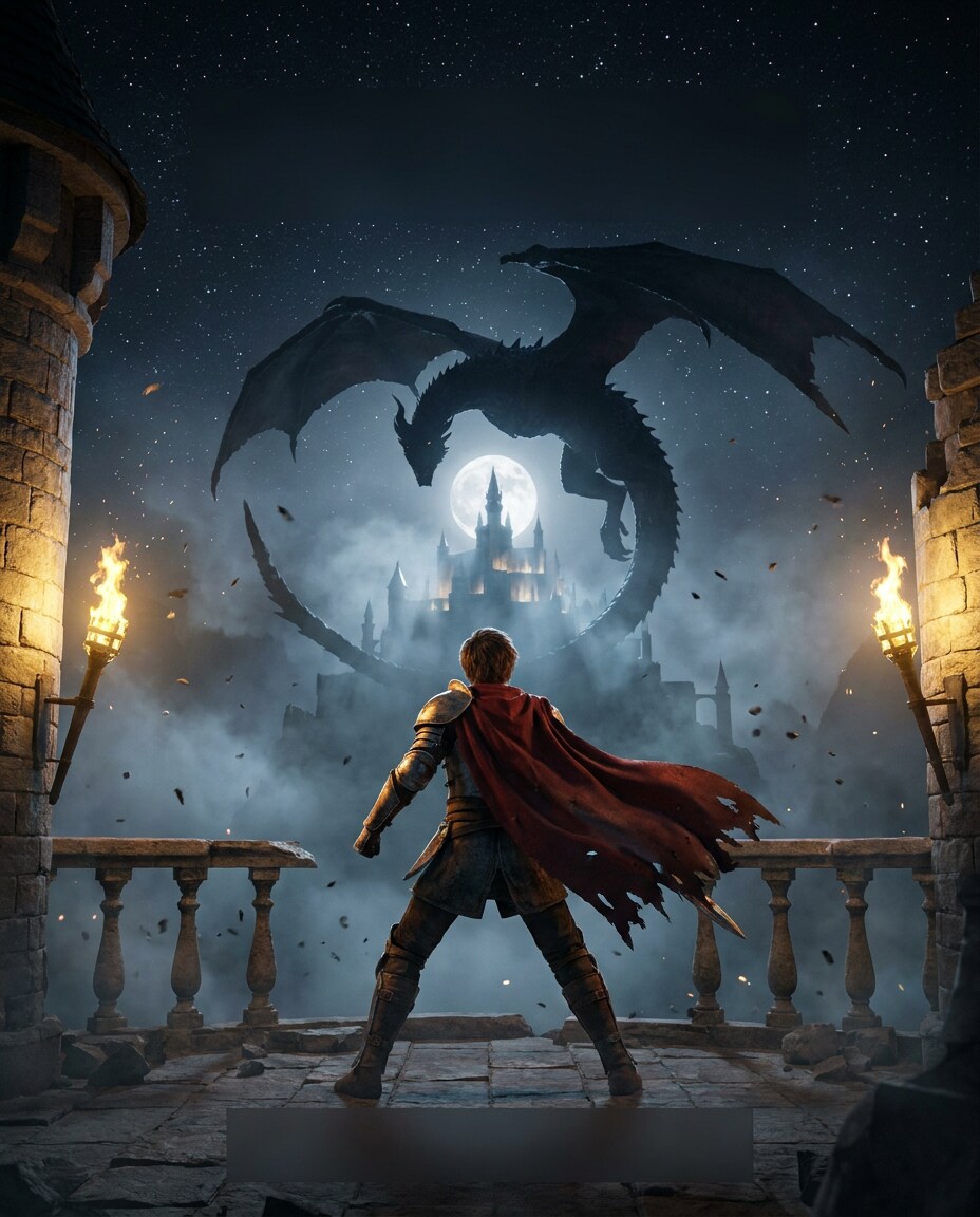dragon over citadel photo