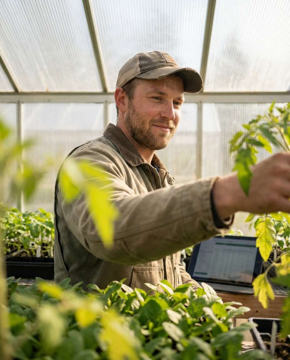 greenhouse soft light photo