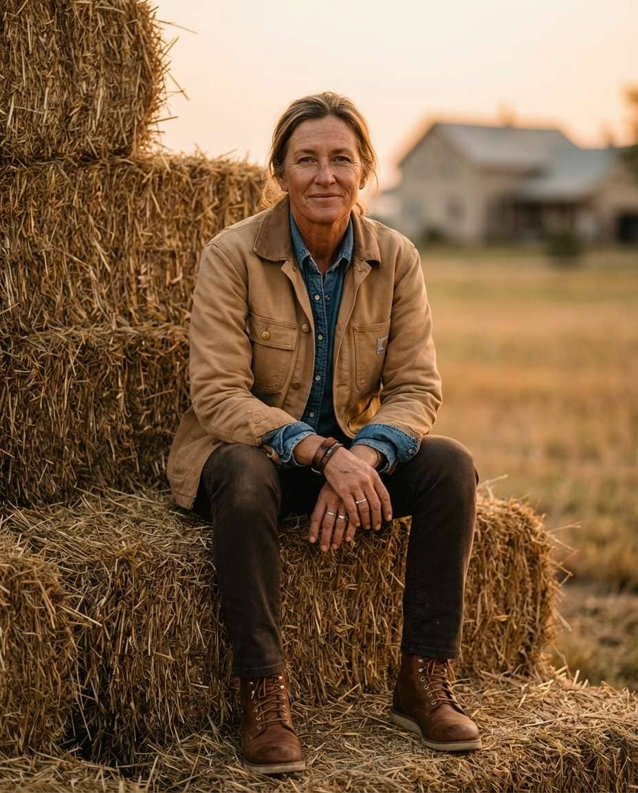 hay bale editorial photo