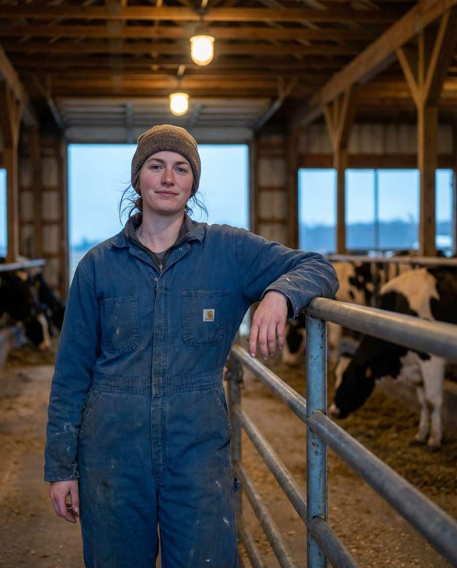 dairy barn calm photo