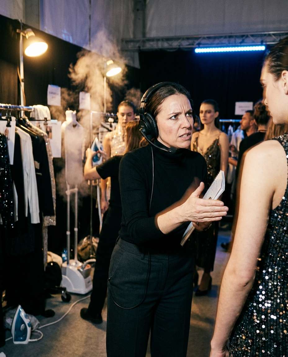 runway backstage energy photo