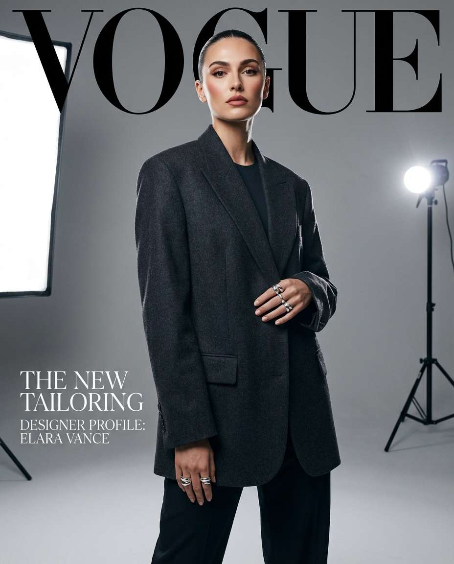 luxury lookbook cover photo