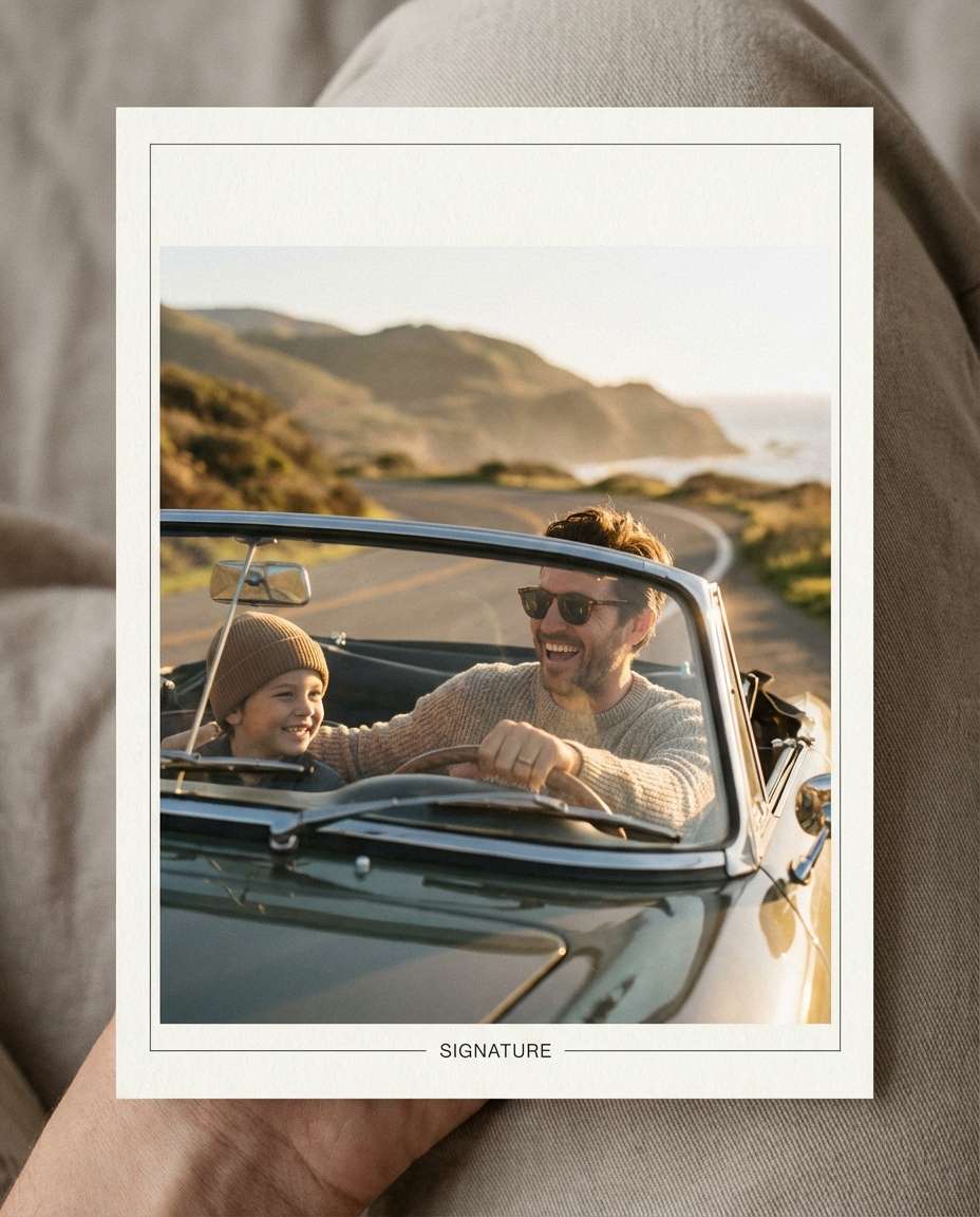 road trip dashboard photo