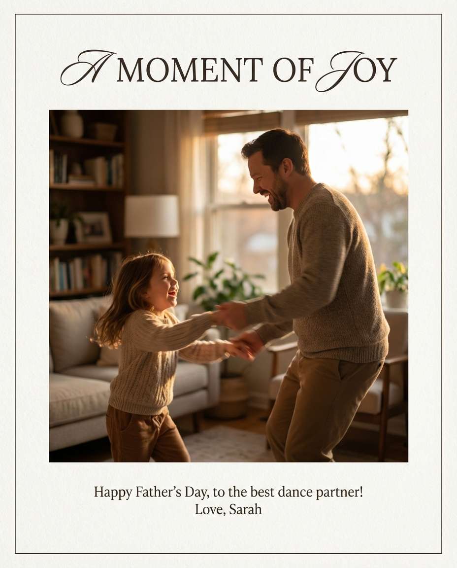 daughter dance memory photo