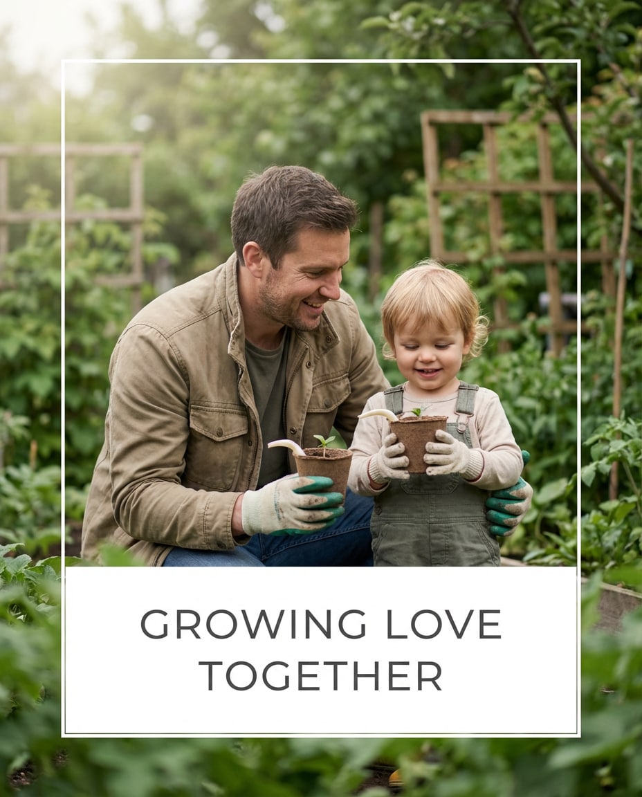 garden dad pride photo