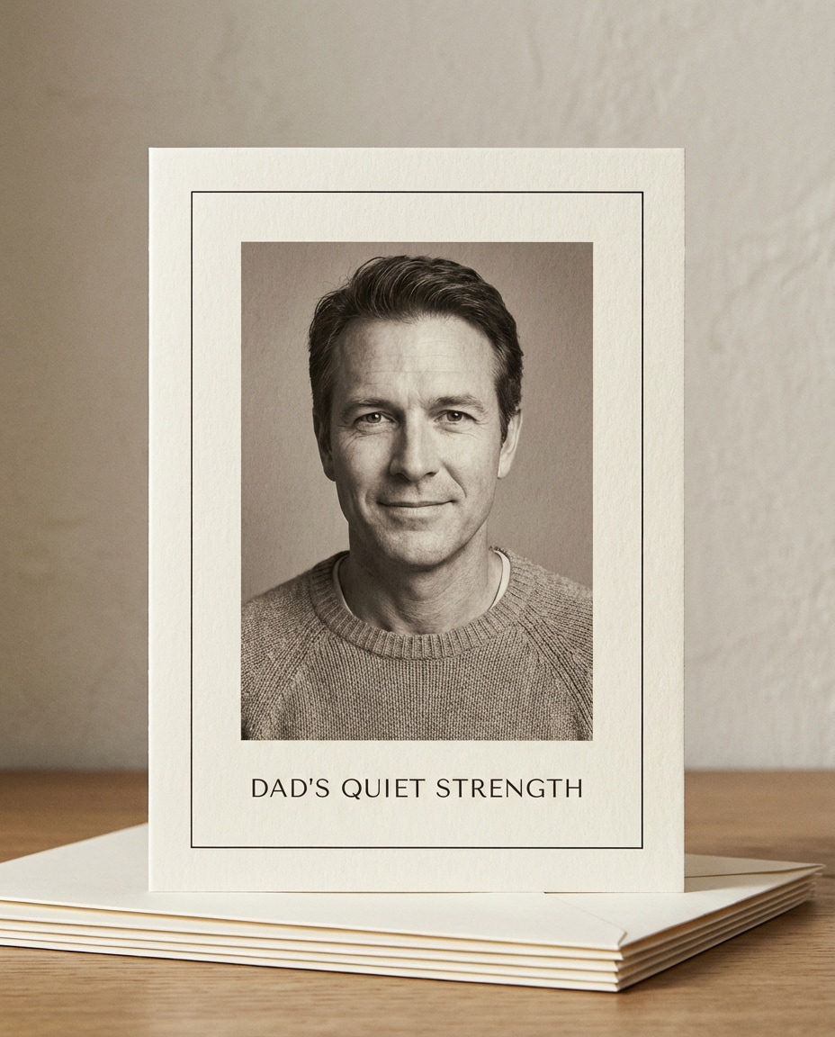 minimalist portrait border photo