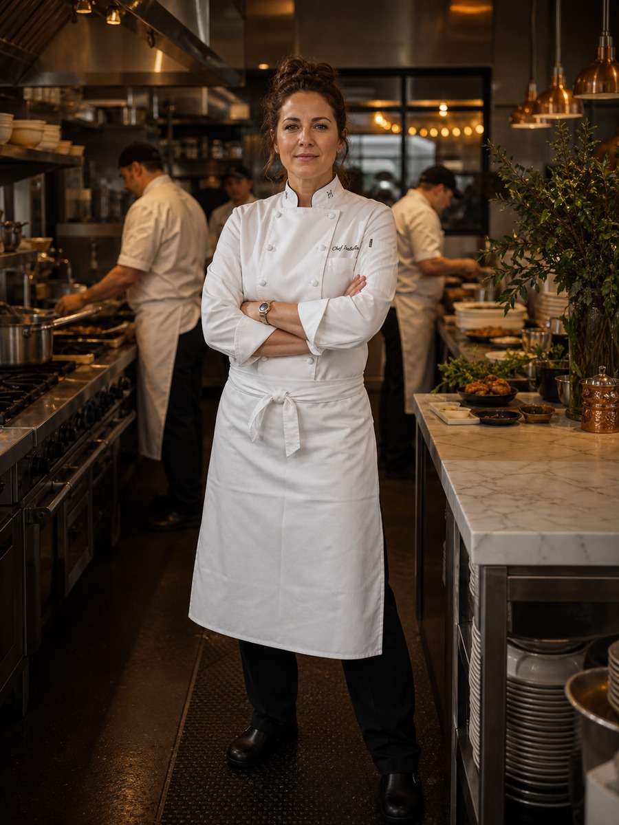 Confident Executive Chef Portrait photo