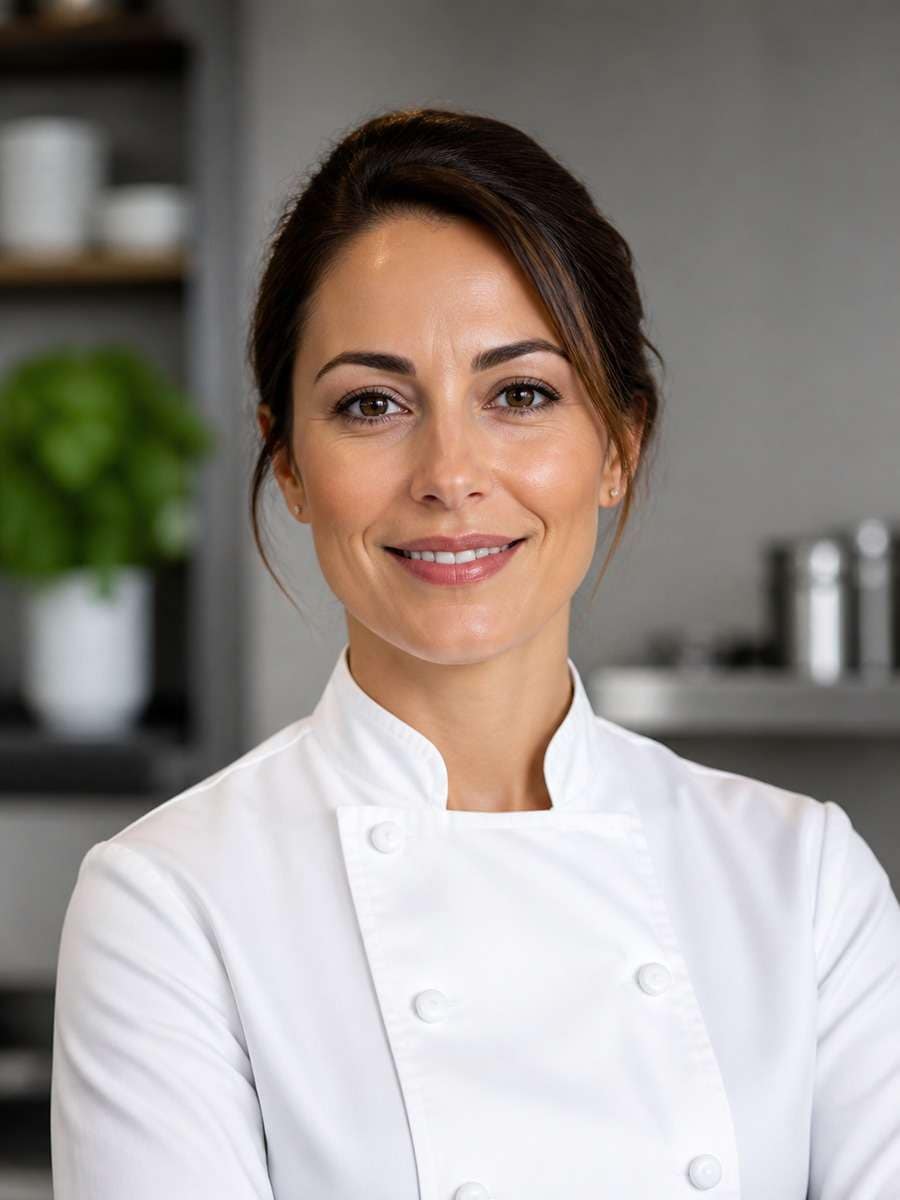 Clean Corporate Chef Headshot photo