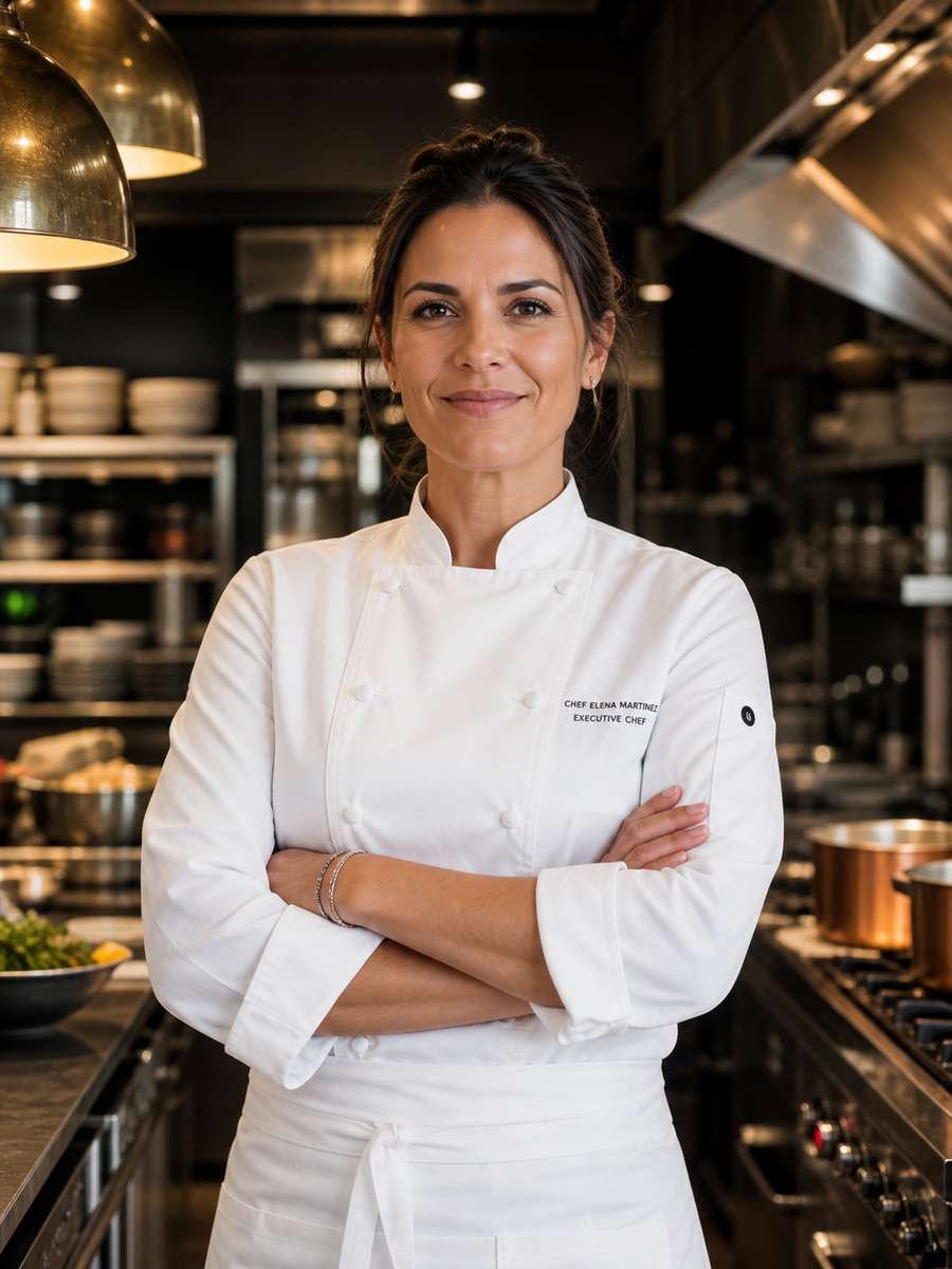 Award-Winning Chef Media Portrait photo