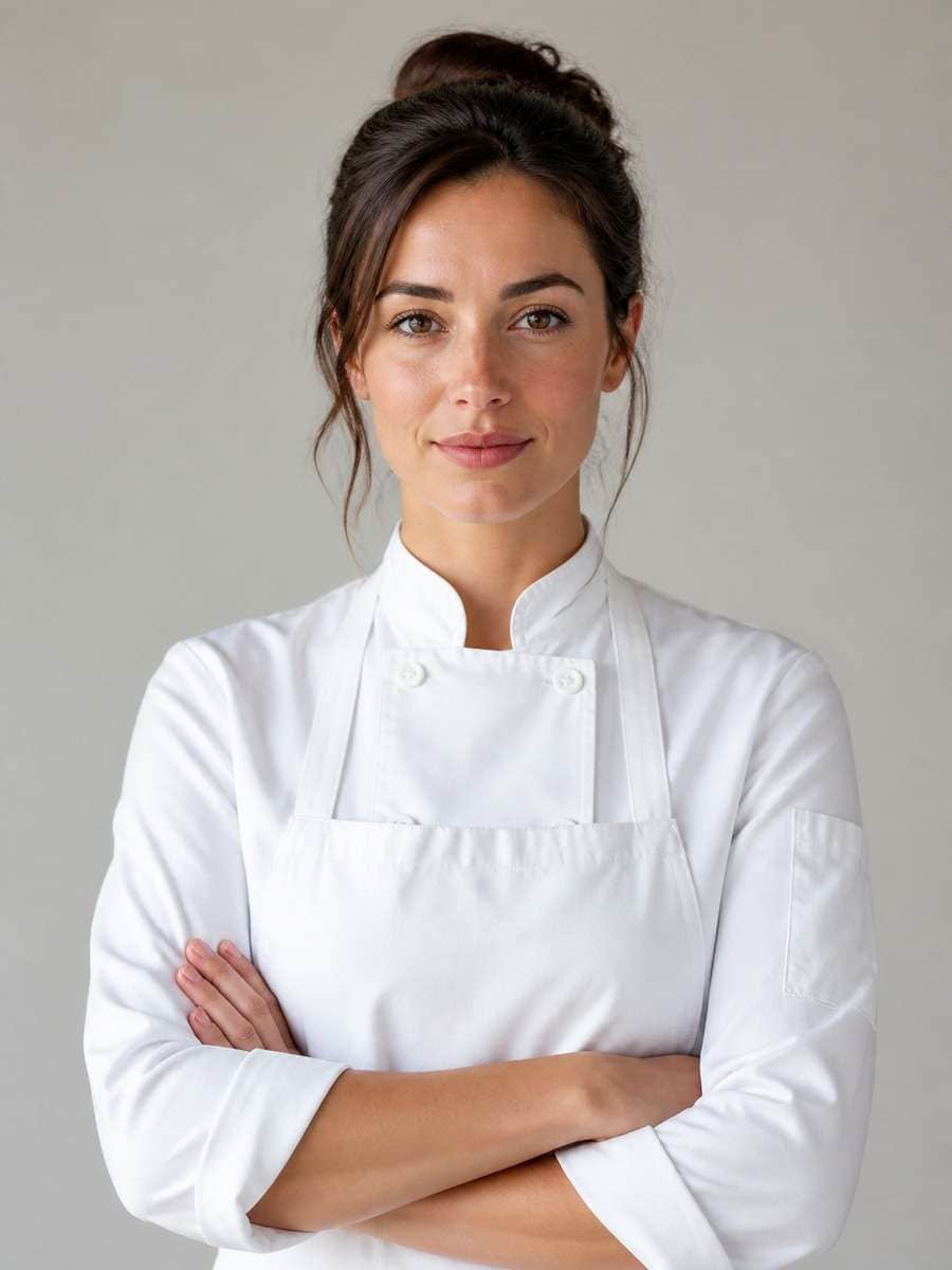 Minimal Studio Chef Headshot photo
