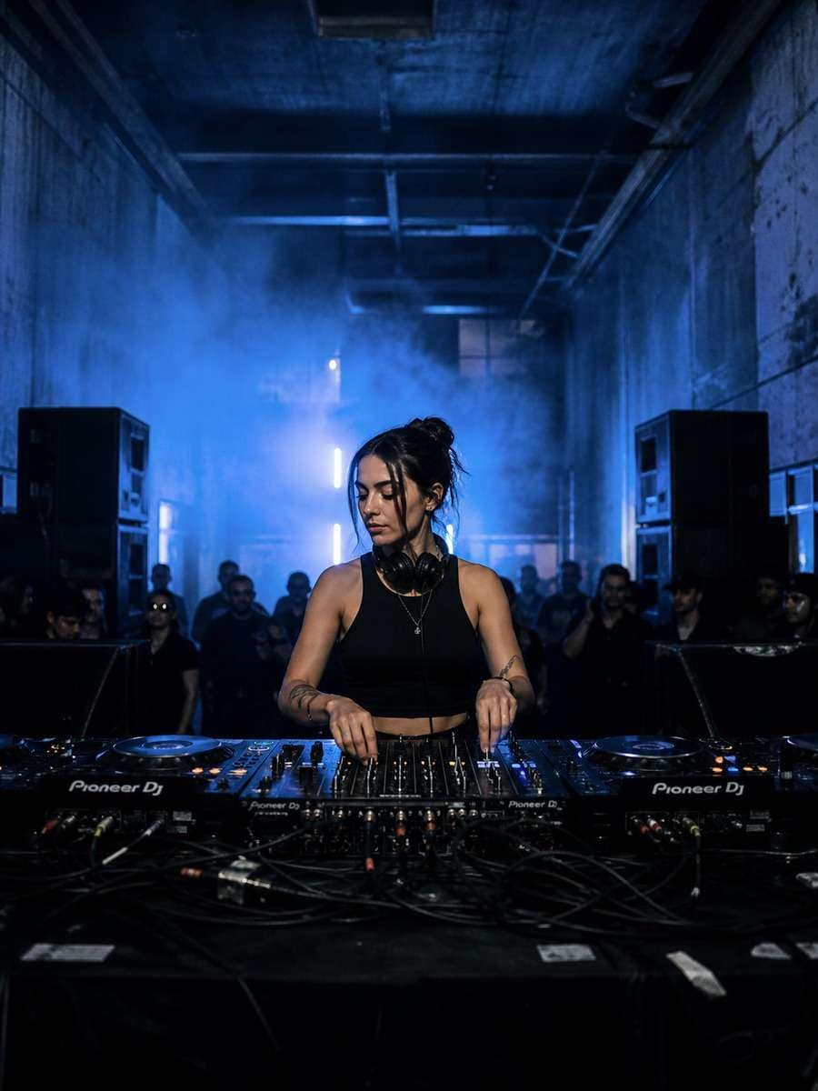 Underground Warehouse DJ Edit photo