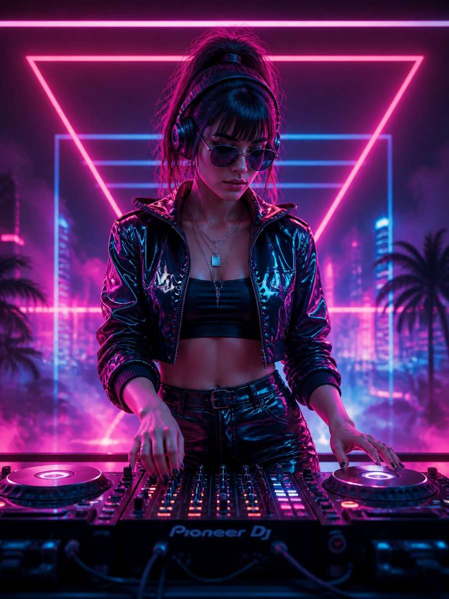 Synthwave DJ Edit photo