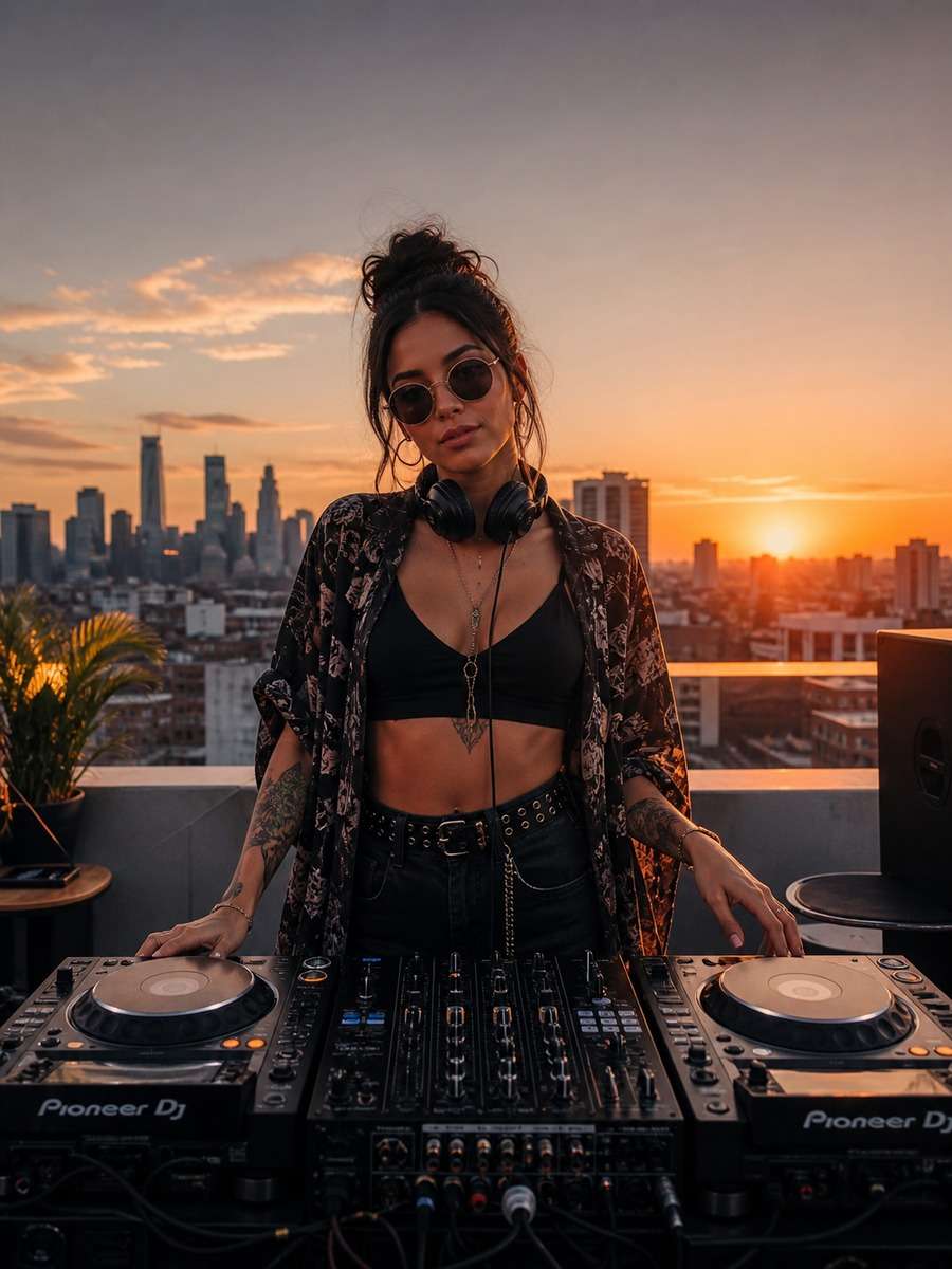 Rooftop Sunset DJ Edit photo
