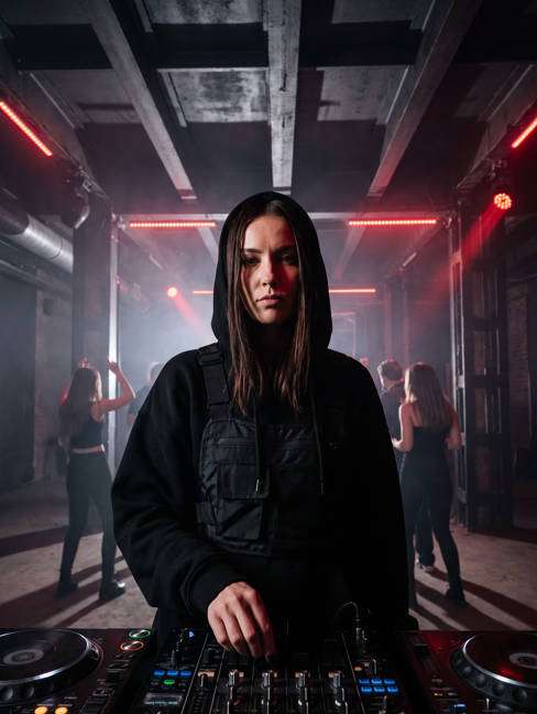 Dark Techno Club Edit photo