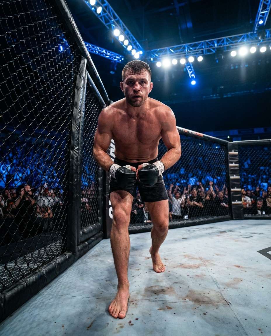 cage side angle photo