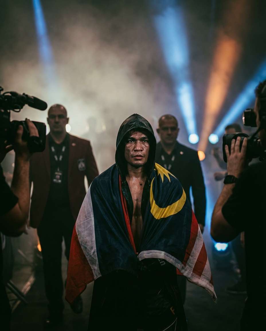 walkout flag moment photo