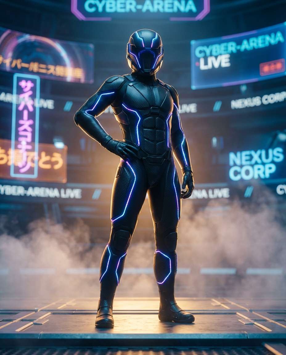 cyber arena warrior photo