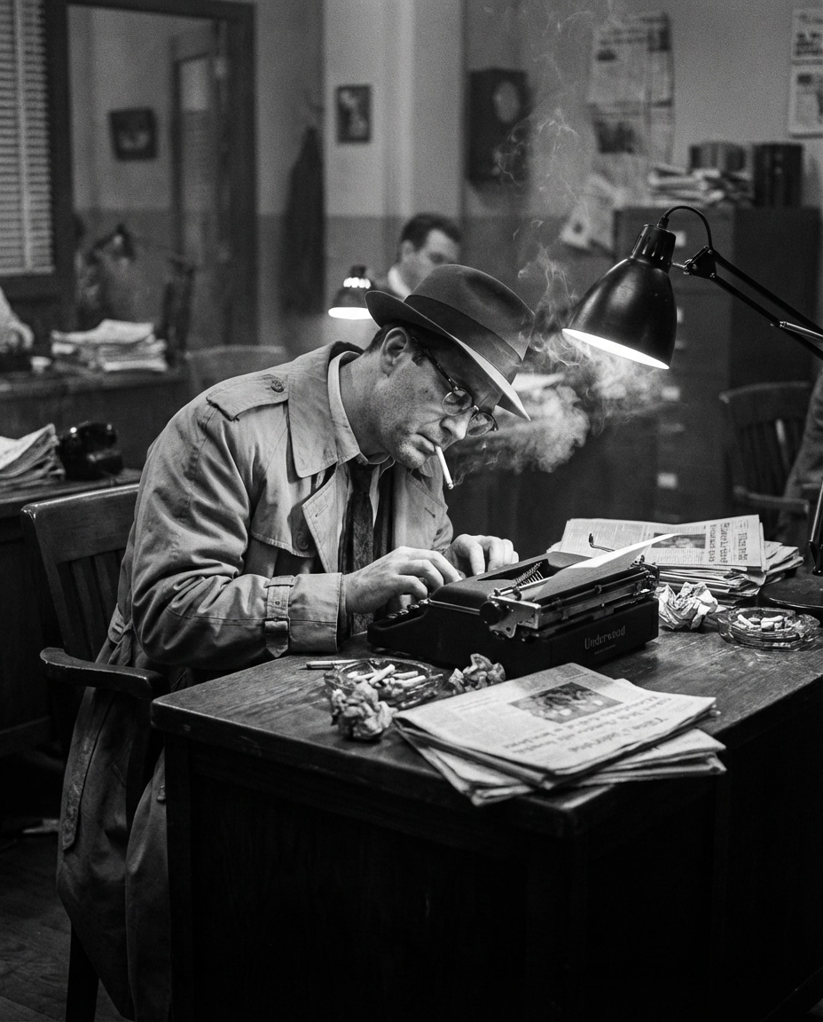 typewriter threat photo