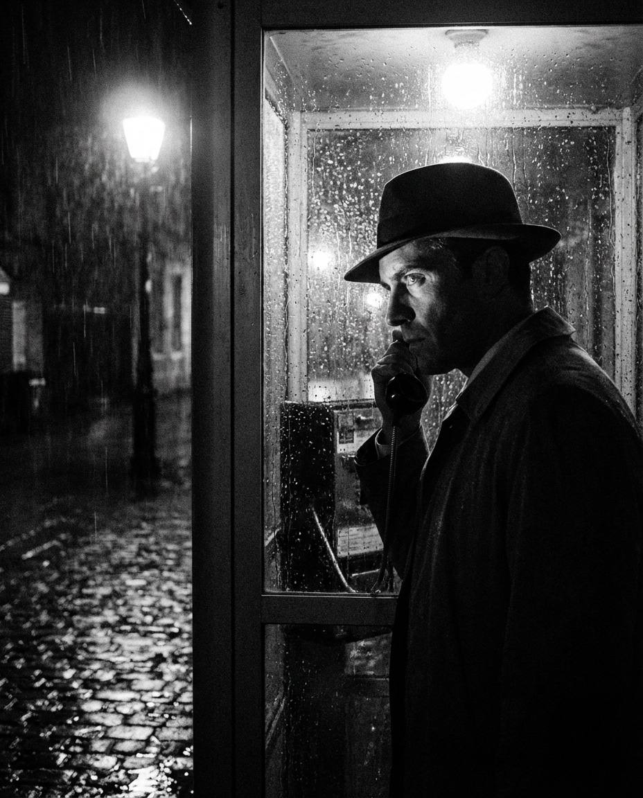 phone booth decision photo