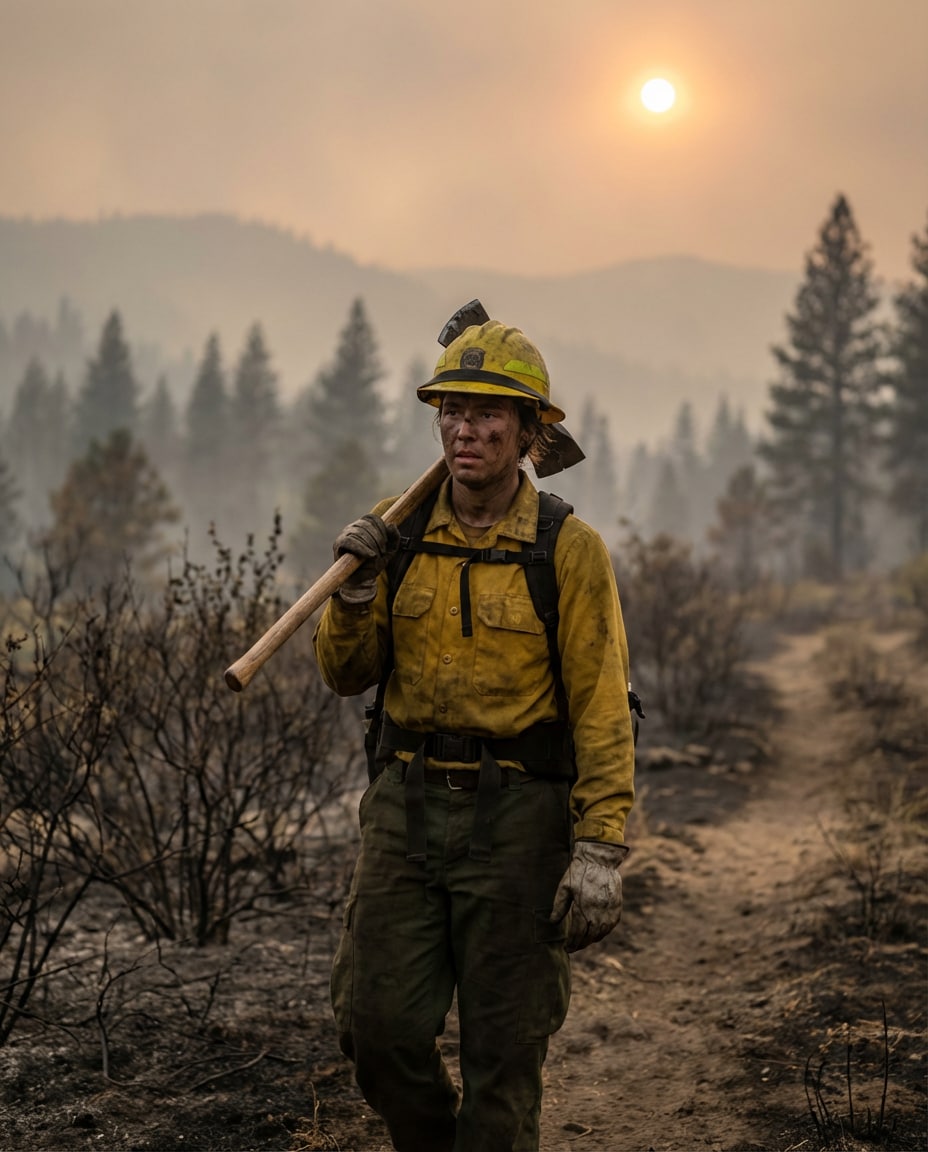 wildland fireline photo