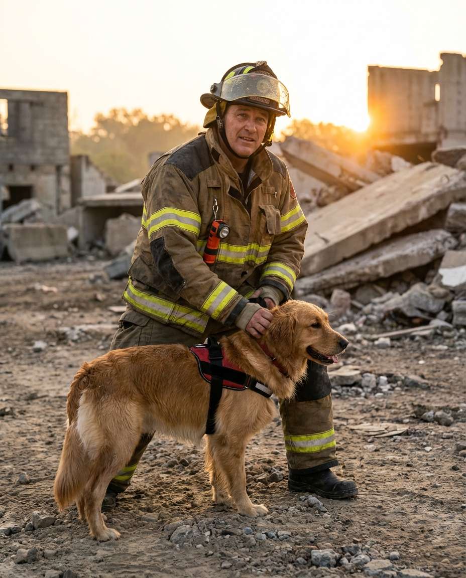 k9 search team photo