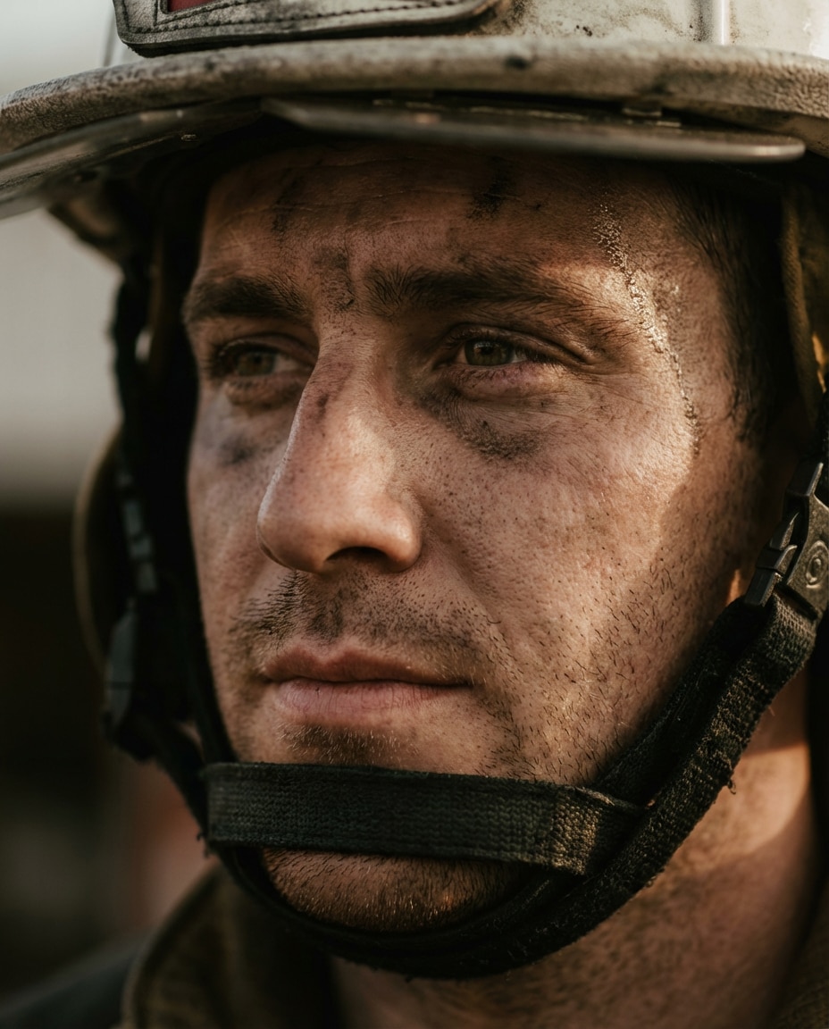 chinstrap and eyes photo