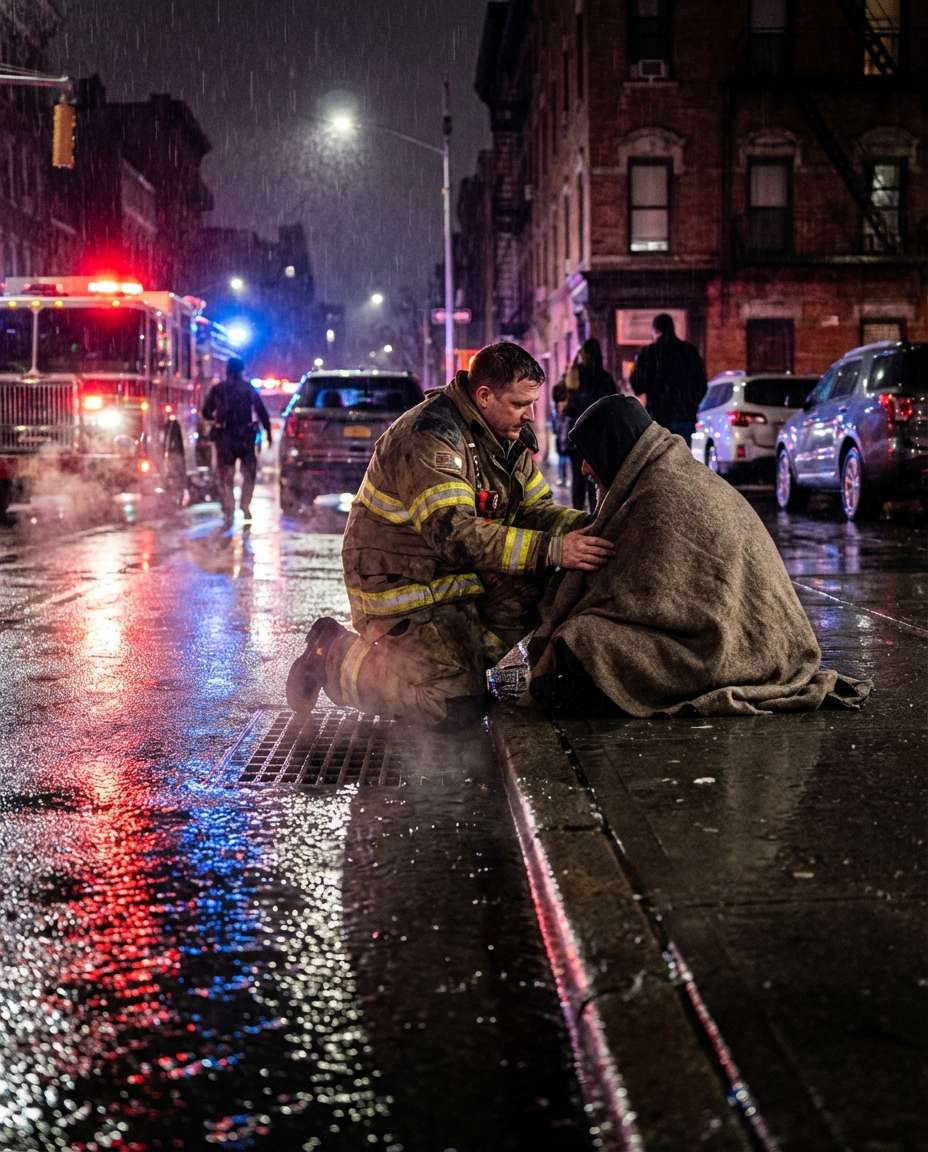 night street rescue photo
