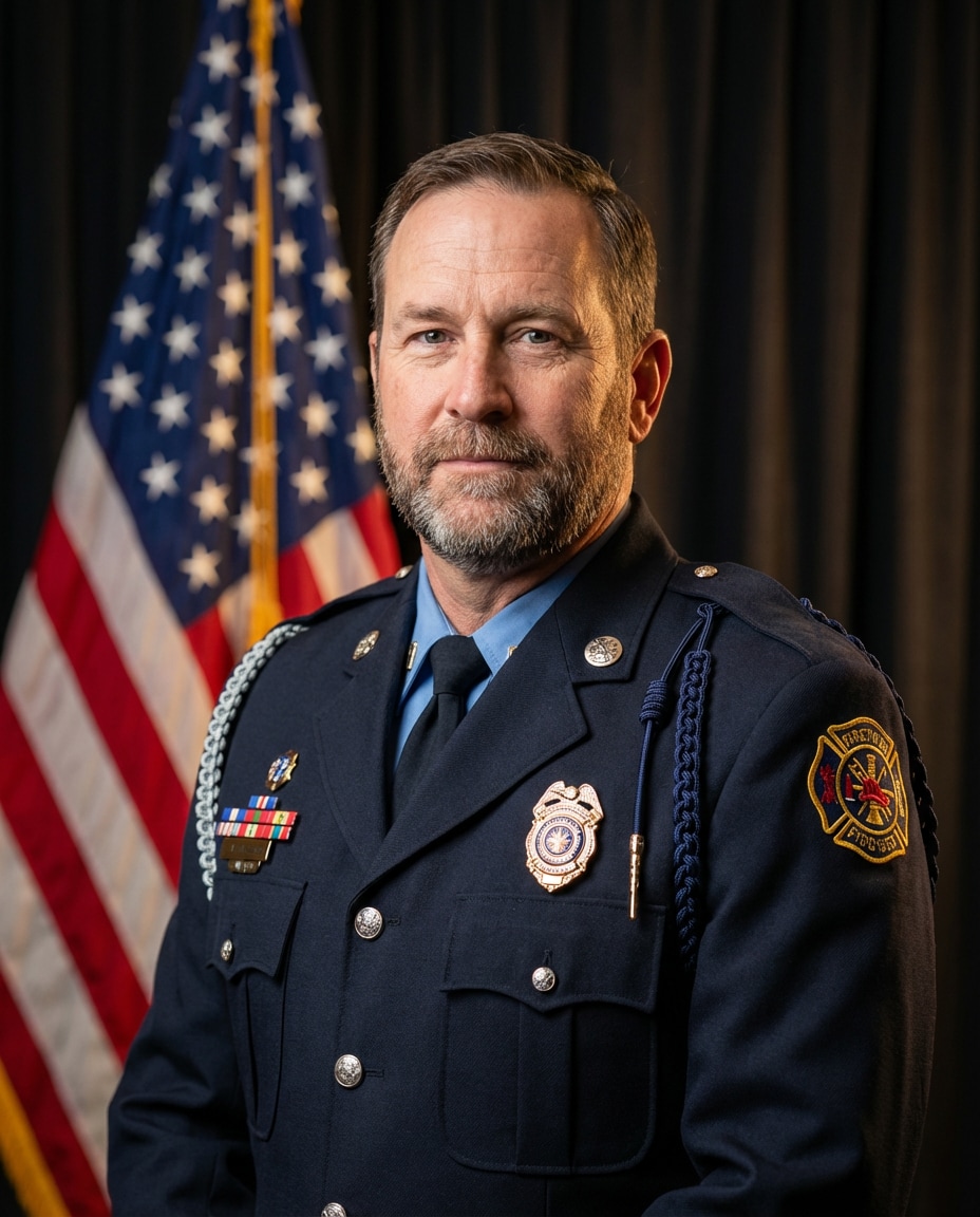 station portrait clean photo