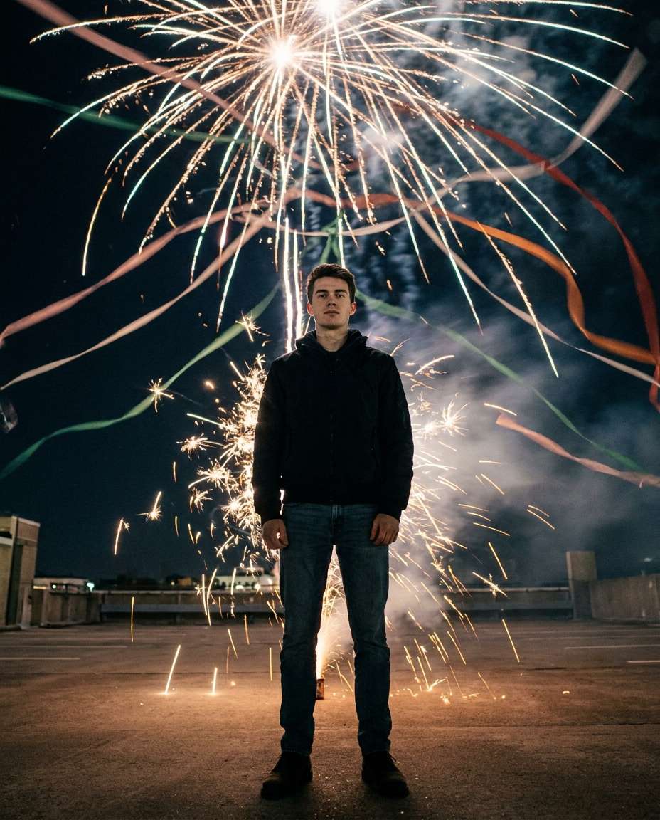 long exposure light trails photo