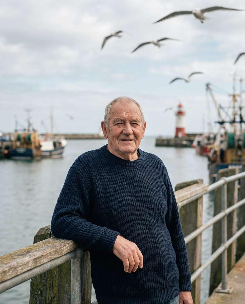 portrait with seagulls photo