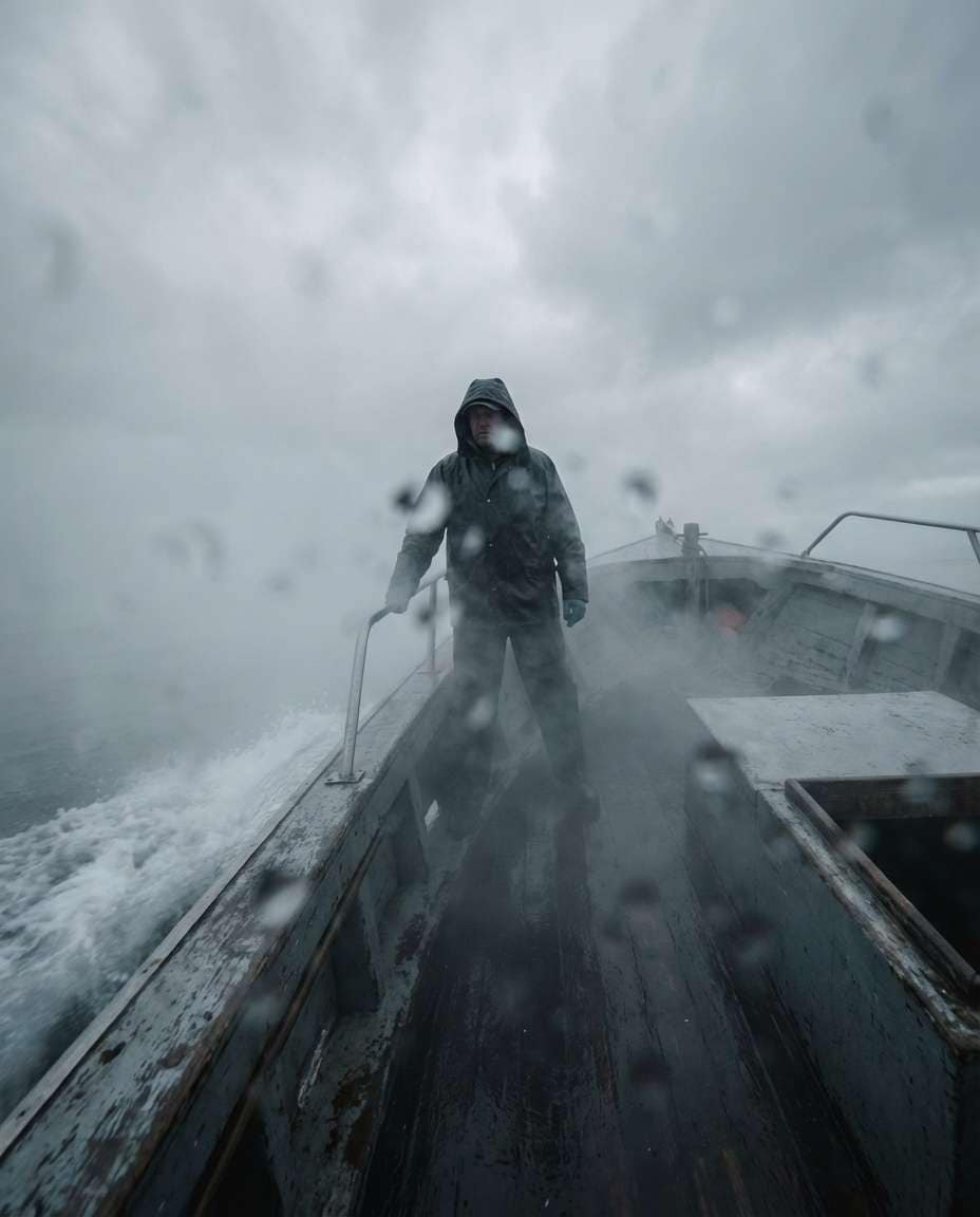 cinematic sea mist photo