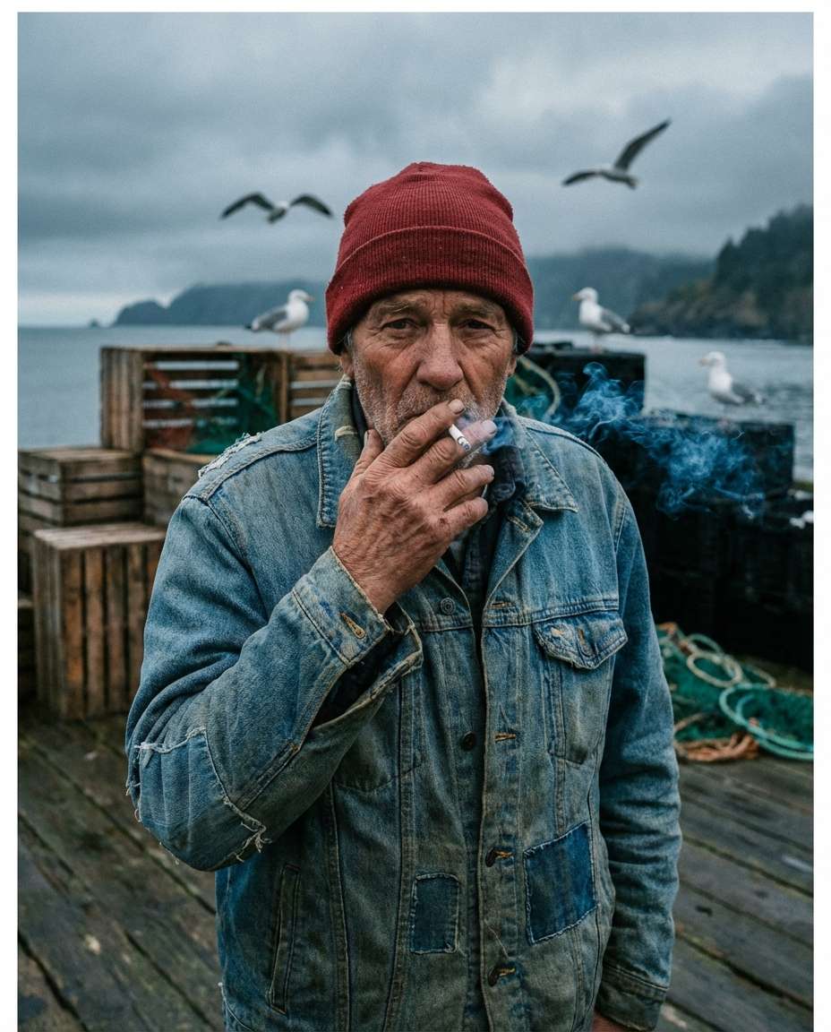 vintage film wharf photo