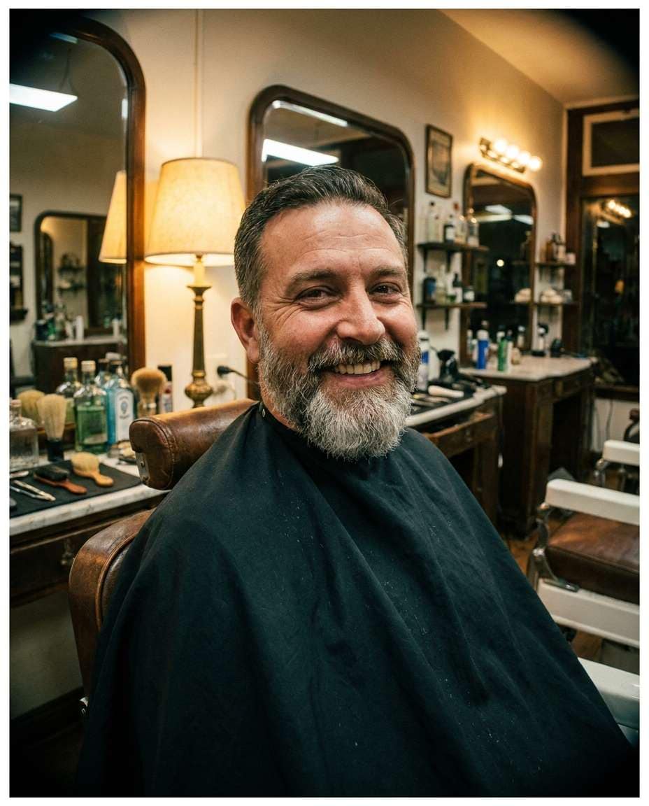 barbershop character photo