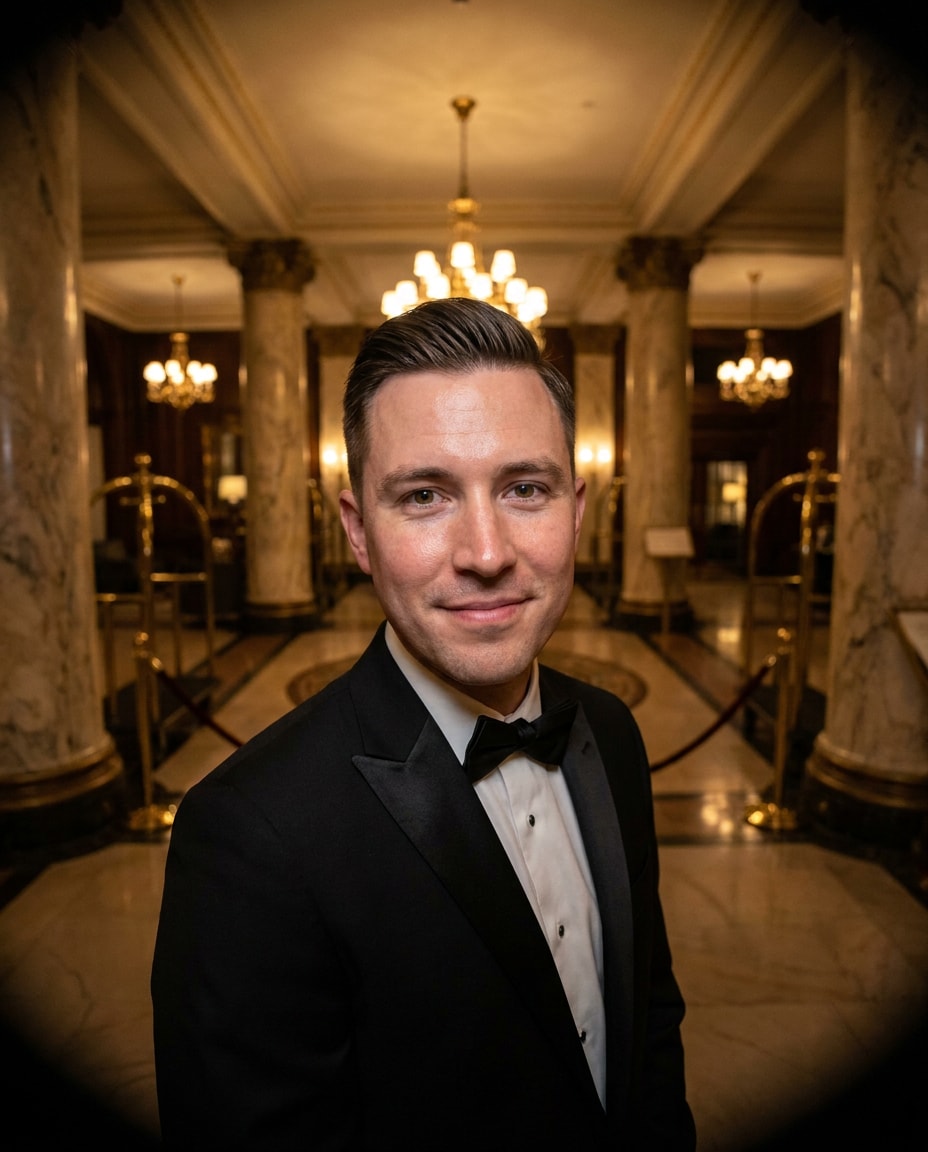 classic black tie photo