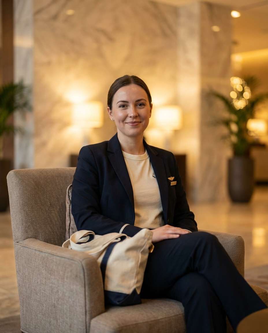 layover lobby look photo