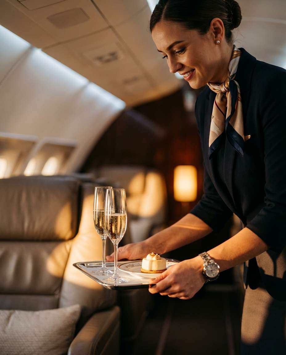 first class service photo