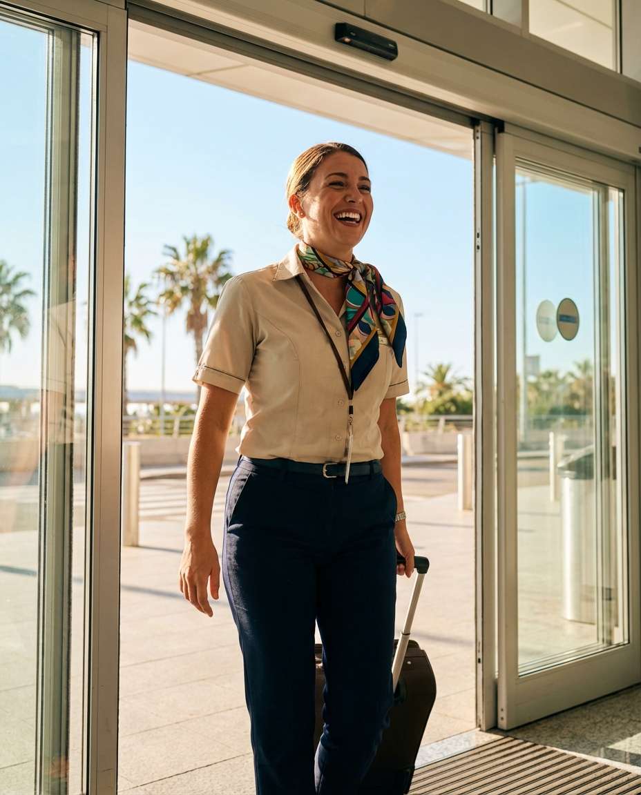 tropical arrival glow photo